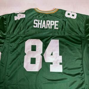 Green Football Jersey with Number 84